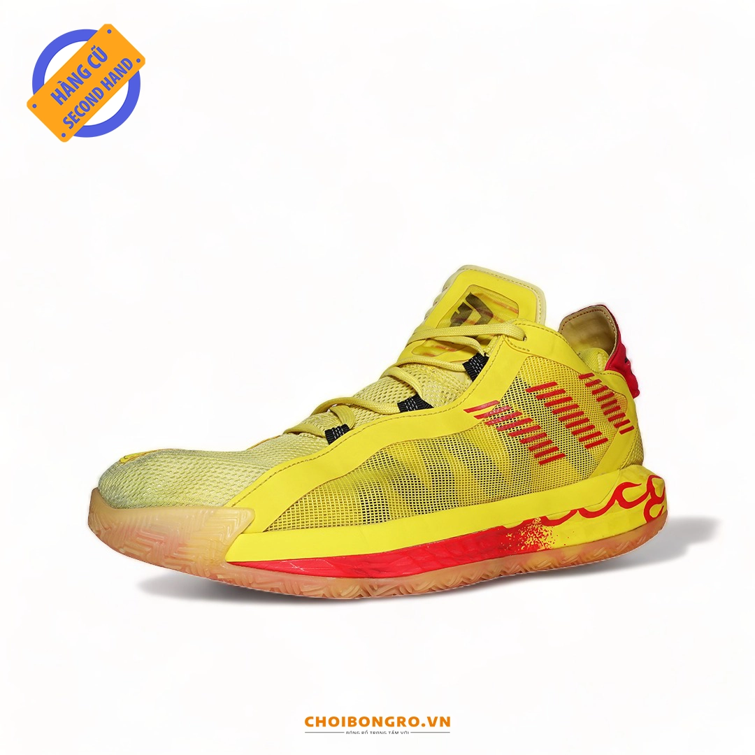 2Hand Ch nh h ng Adidas Dame 6 GCA Hot Rod FW9026 Gi y b ng