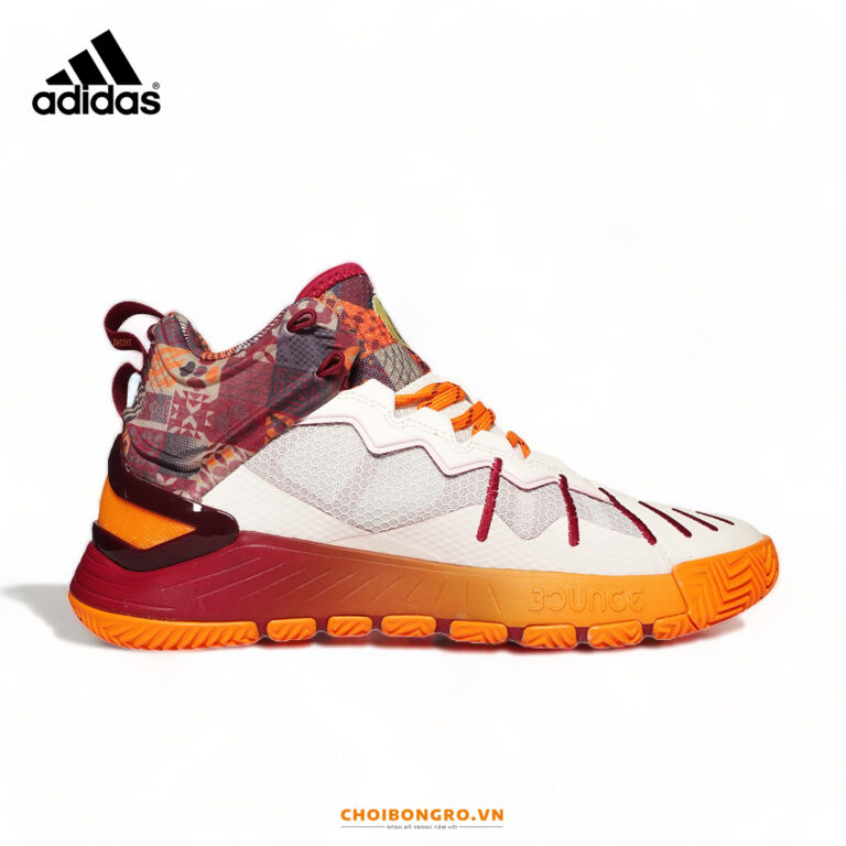 Adidas D Rose Son of Chi 'White Bold
  Orange' chính hãng GV8717 - Hình ảnh 5