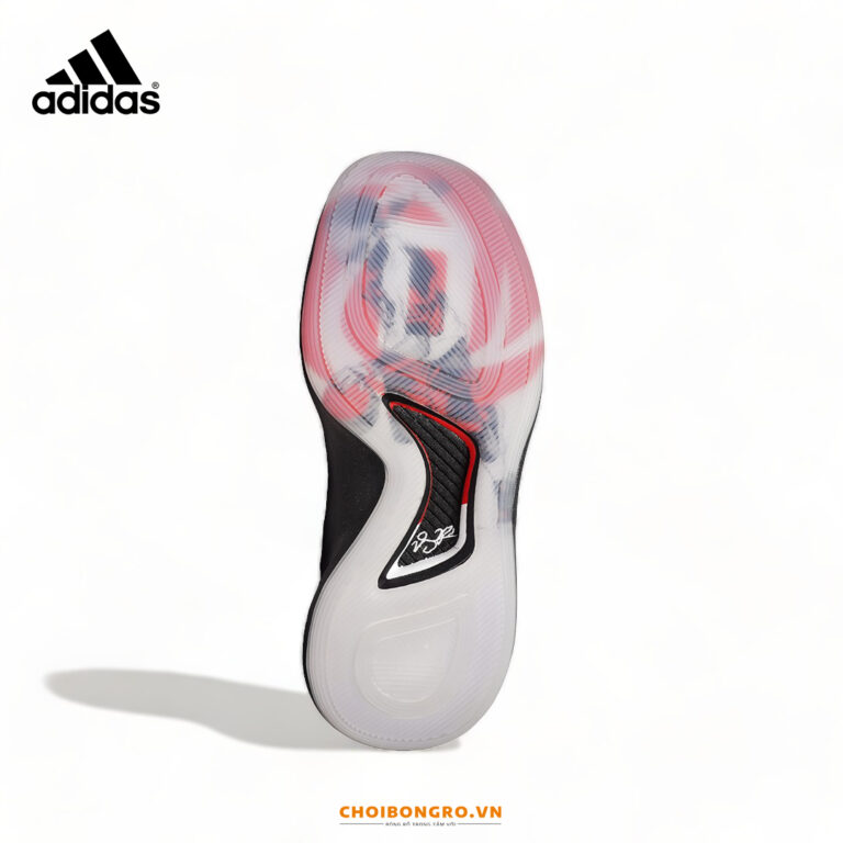 Adidas Derrick Rose 9 GEEK UP 'Black
  White Red' chính hãng EE6846 - Hình ảnh 3