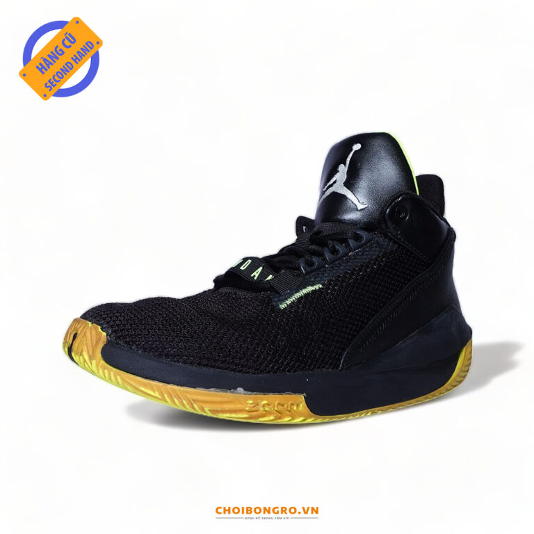 Giày bóng rổ cũ chính hãng Air Jordan 2×3
 PF
  BlackGreen BQ8738-017 - Hình ảnh 2