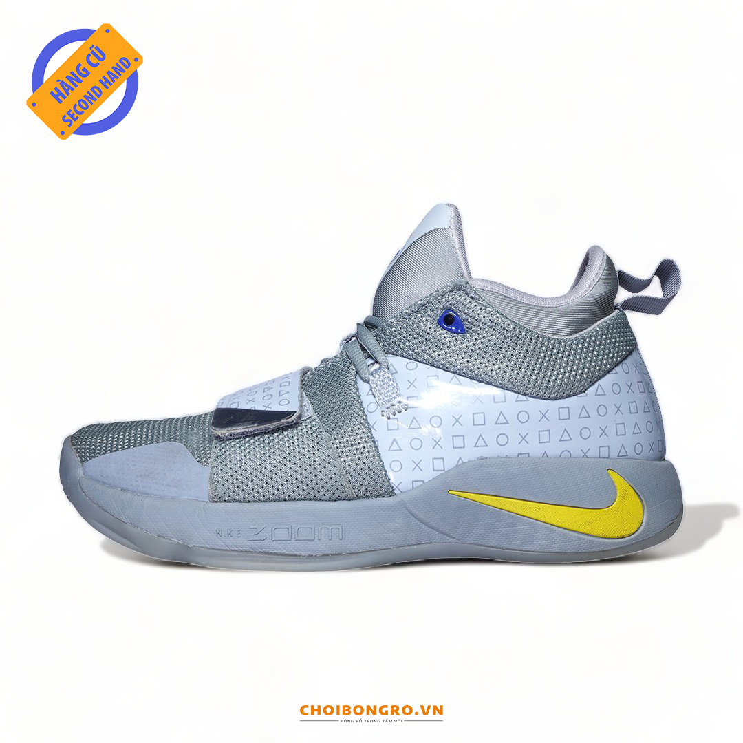 2Hand Ch nh h ng Nike PG 2.5 Playstation Wolf Grey BQ8453 013