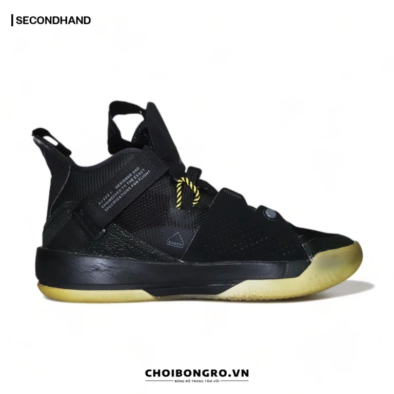 Giày bóng rổ cũ chính
  hãng Air Jordan 33 'Utility
 Blackout' AQ8830-002 - Hình ảnh 4