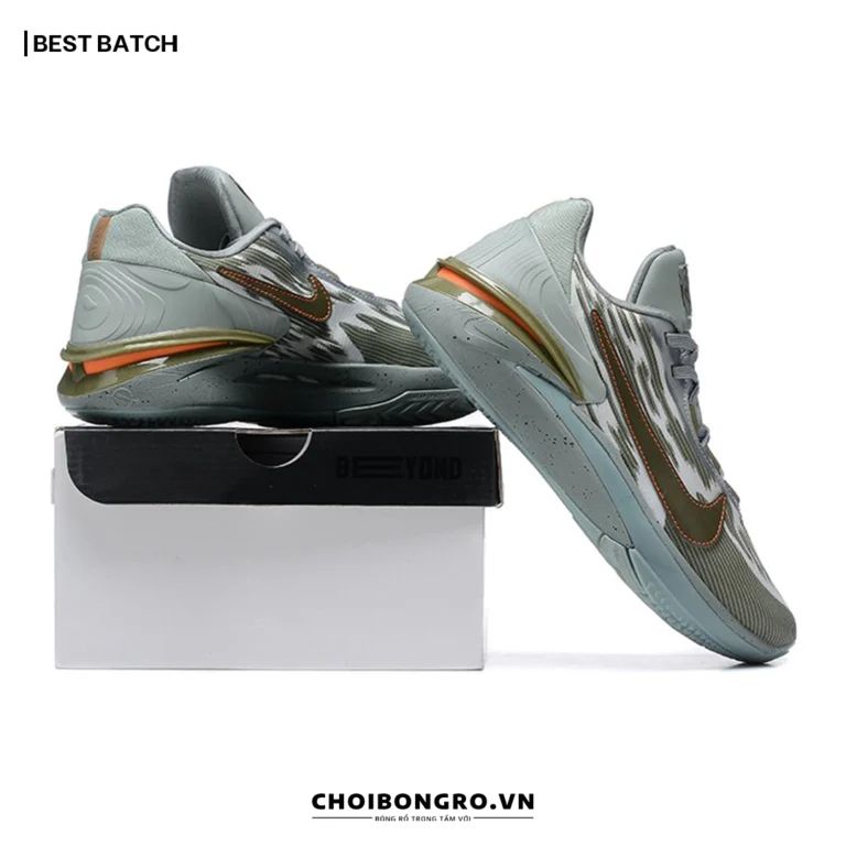 Nike Air Zoom GT Cut 2
  'Devin Booker KeIt Tight' DJ6015-301 Replica - Xanh Camo - Hình ảnh 5
