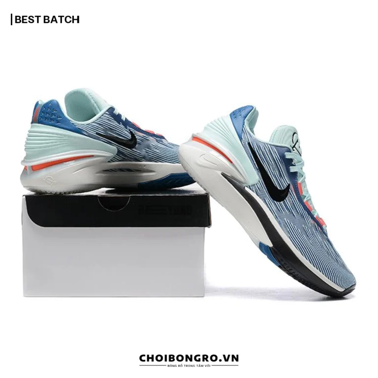 Nike Air Zoom GT Cut 2
  'Industrial Blue Jade Ice' DJ6013-404 Replica - Xanh ghi - Hình ảnh 4