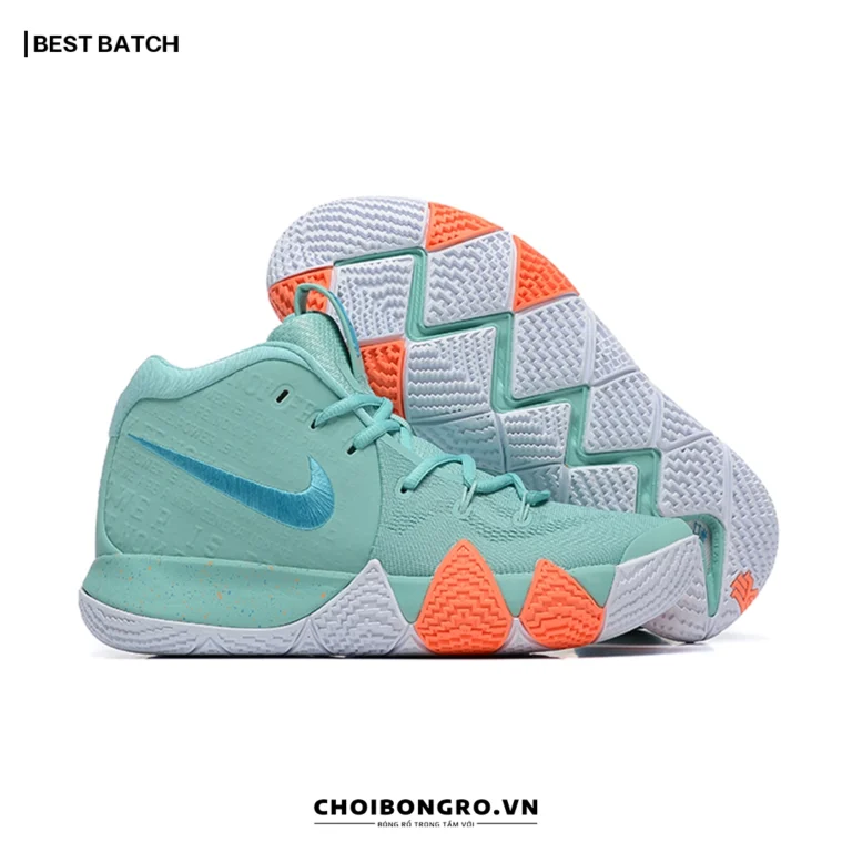 Nike Kyrie 4 'Power is
  Female' 943806-402 Replica - Xanh ngọc - Hình ảnh 2