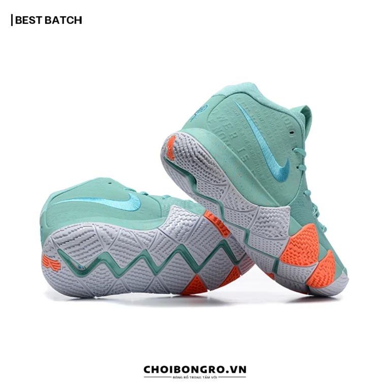 Nike Kyrie 4 'Power is
  Female' 943806-402 Replica - Xanh ngọc - Hình ảnh 5
