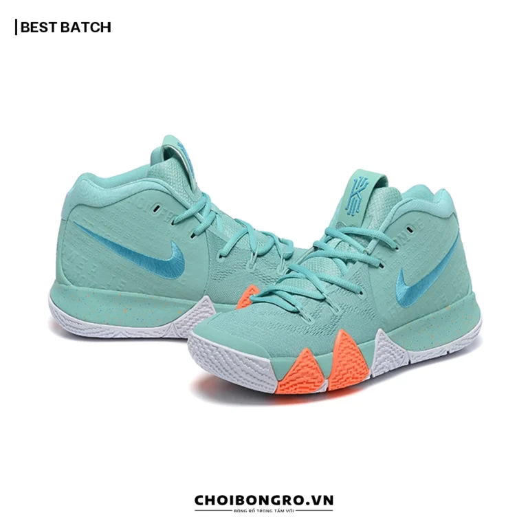 Nike Kyrie 4 'Power is
  Female' 943806-402 Replica - Xanh ngọc - Hình ảnh 6