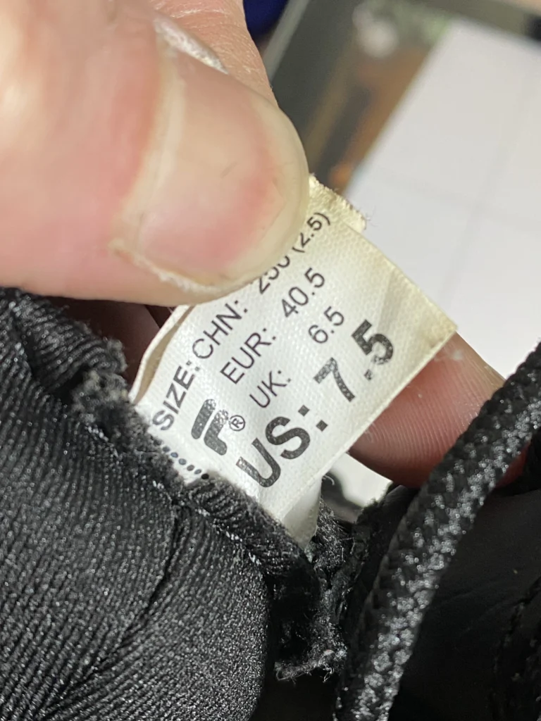 Giày bóng rổ cũ chính hãng Fila
 F12M841211FBK - Hình ảnh 7