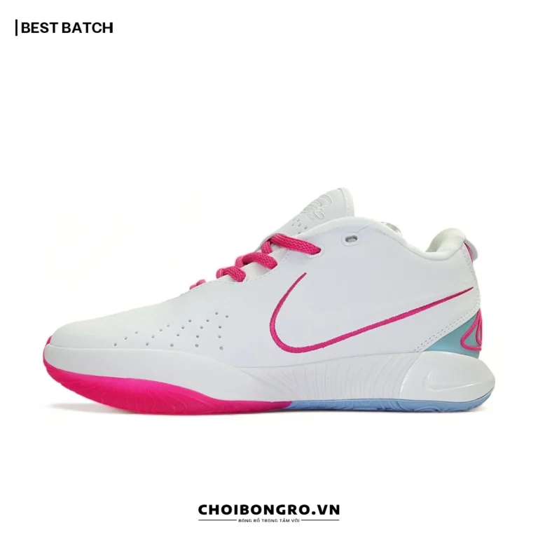 Nike LeBron 21 'White Pink'
  Replica - Trắng hồng