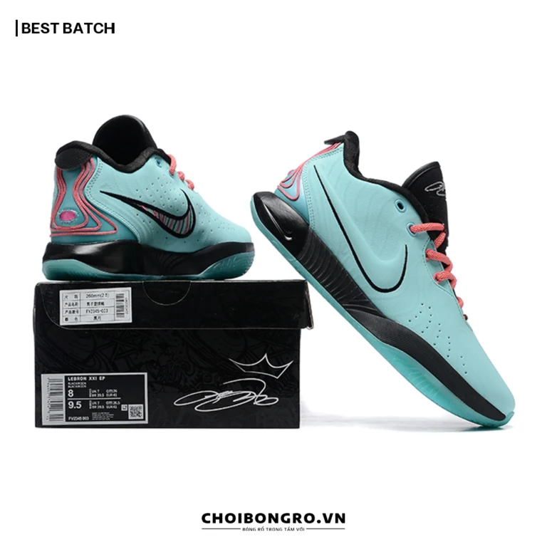 Nike LeBron 21 'South Beach'
  Replica - Xanh ngọc - Ảnh 6