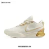 Nike LeBron 21 'White
  Metalic Gold' Replica - Trắng Gold
