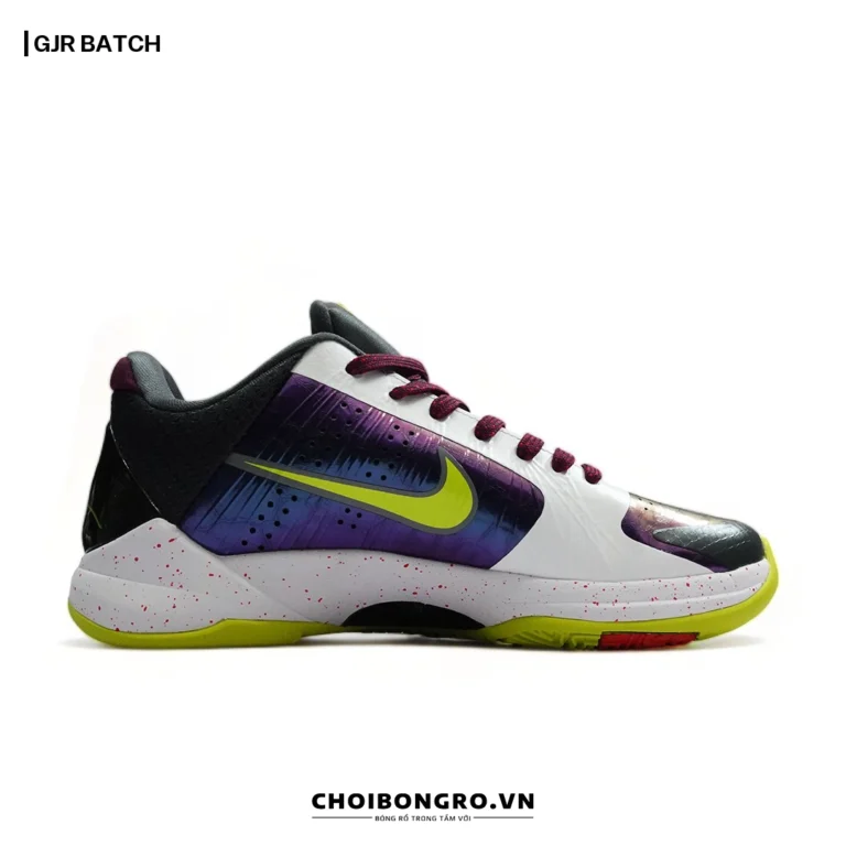 Nike Zoom Kobe 5 Protro
  'Chaos' CD4991-100 | GJR Batch - Trắng tím xanh - Hình ảnh 5