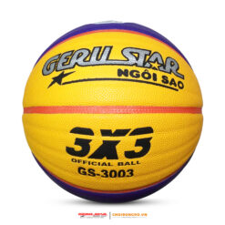 Quả bóng rổ Geru Star 3x3 GS3003 - Da PU