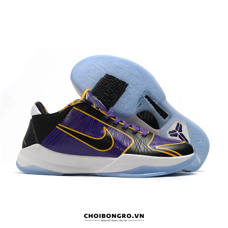 Nike Kobe 5 'Lakers' - Tím - Hình ảnh 4