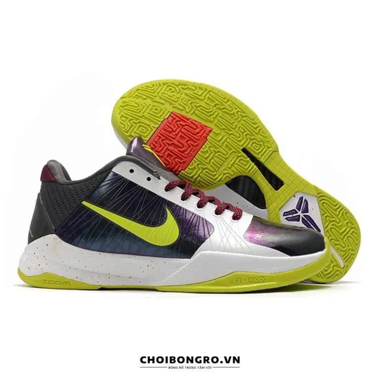 Nike Kobe 5 'Chaos' - Tím
  Trắng - Hình ảnh 2