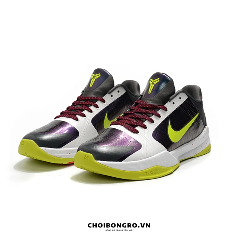 Nike Kobe 5 'Chaos' - Tím
  Trắng - Hình ảnh 5