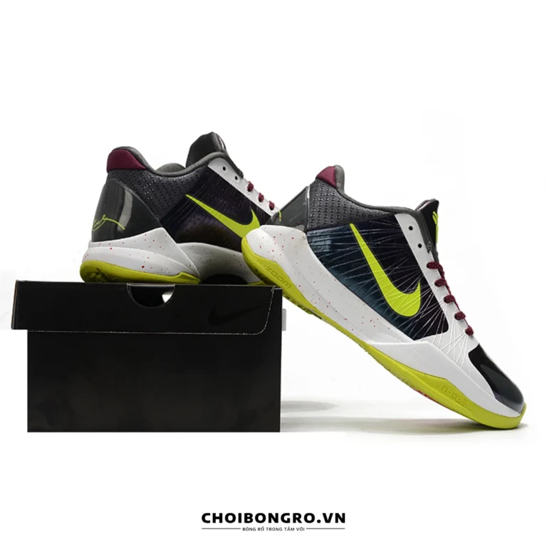 Nike Kobe 5 'Chaos' - Tím
  Trắng - Hình ảnh 6