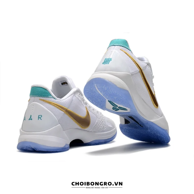 Nike Zoom Kobe 5 Protro ‘
  Unlucky 13’ DB4796-100 Replica - Trắng Gold - Hình ảnh 6