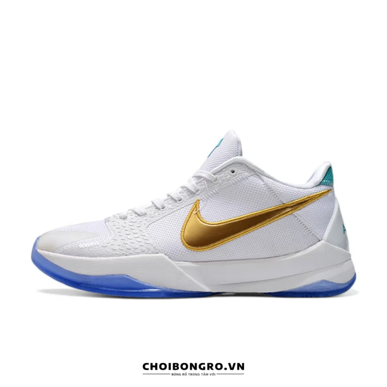 Nike Zoom Kobe 5 Protro ‘
  Unlucky 13’ DB4796-100 Replica - Trắng Gold
