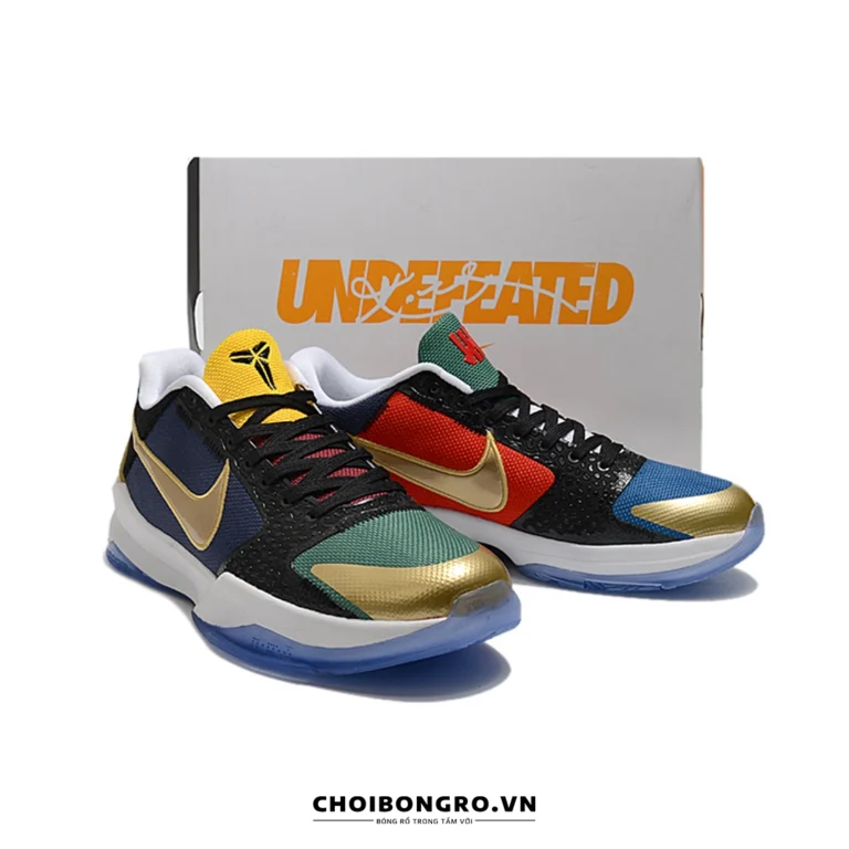 Nike Zoom Kobe 5 Protro
  ‘What If Pack Dirty Dozen’ CZ6499-900 Replica - Đen vàng đỏ - Hình ảnh 3