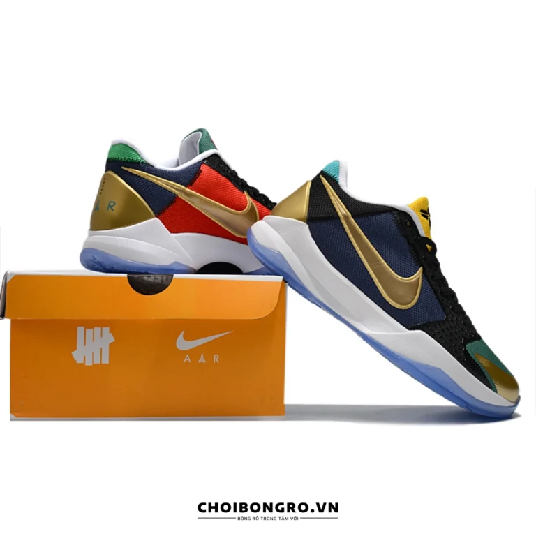 Nike Zoom Kobe 5 Protro
  ‘What If Pack Dirty Dozen’ CZ6499-900 Replica - Đen vàng đỏ - Hình ảnh 5