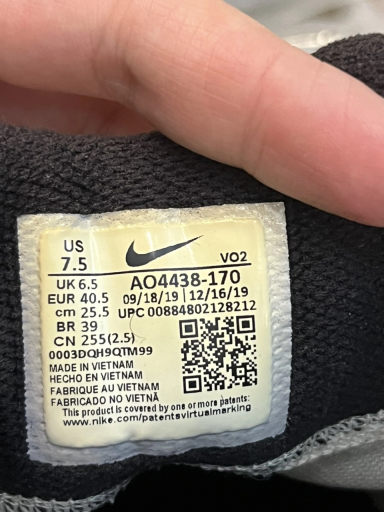 Giày bóng rổ cũ chính hãng Nike Kyrie
 Flytrap 2
  EP 'Metallic Gold White' AO4438-170 - Hình ảnh 6
