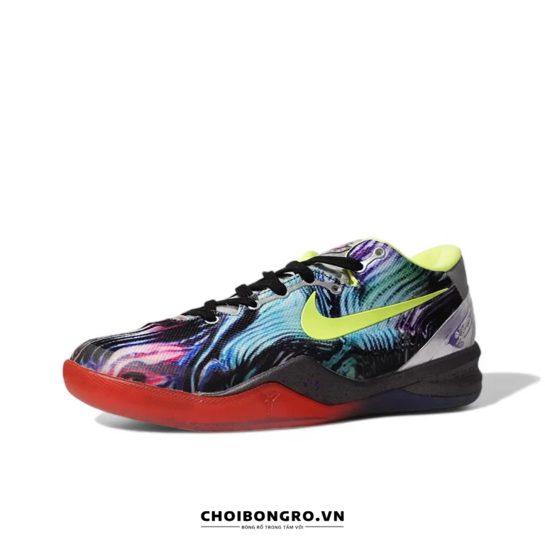 Nike Kobe 8 System 'Prelude
  Reflection' 639655-900 Replica - Xanh đen đỏ - Hình ảnh 2