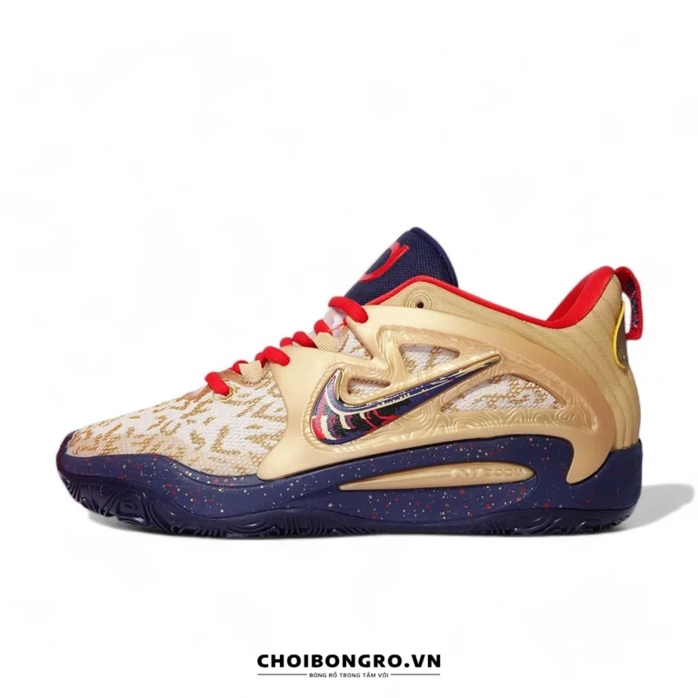 Nike KD 15 'Olympic'
  DM1054-700 Replica - Vàng Gold