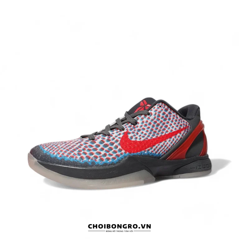 Nike Kobe 6 Protro “3D
  Hollywood” DD2305-003 Replica - Xám xanh - Hình ảnh 2