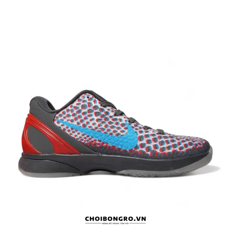 Nike Kobe 6 Protro “3D
  Hollywood” DD2305-003 Replica - Xám xanh - Hình ảnh 5