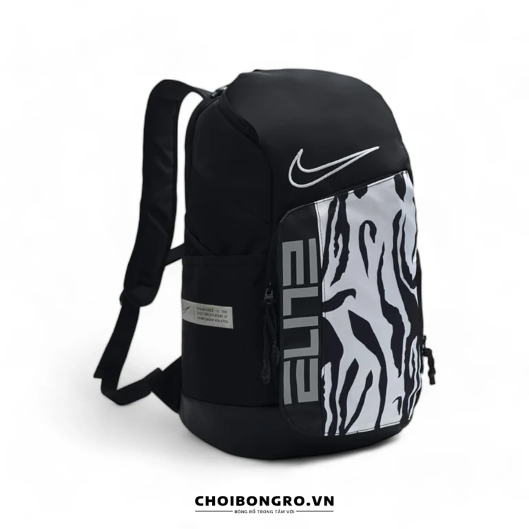 Balo Nike Air Hoop Elite v1 BA6164 - Zebra Ghi - Hình ảnh 3