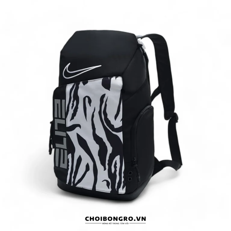 Balo Nike Air Hoop Elite v1 BA6164 - Zebra Ghi - Hình ảnh 2