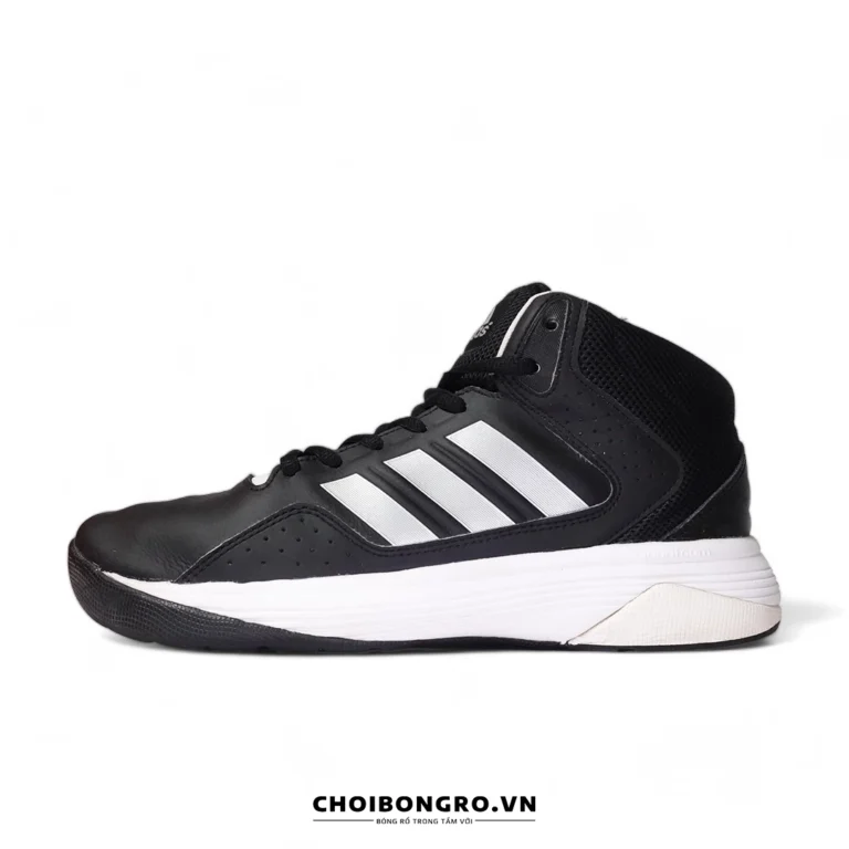Giày bóng rổ cũ chính hãng Adidas
 Cloudfoam
  Ilation Mid 'Black White'
 AQ1362 