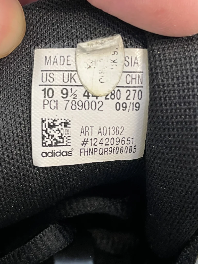 Giày bóng rổ cũ chính hãng Adidas
 Cloudfoam
  Ilation Mid 'Black White'
 AQ1362  - Hình ảnh 7