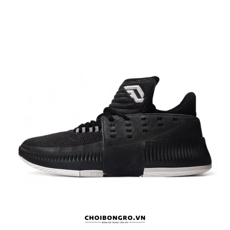 Giày bóng rổ cũ chính hãng Adidas Dame 3
 Damian
  Lillard 'Black' BY3196 