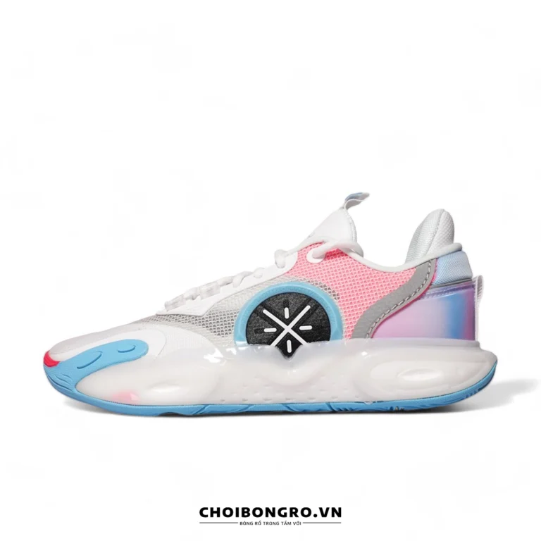 Li-Ning Wade All City 12 'White Blue' ABAU015-1 | New Full Box, Chính Hãng