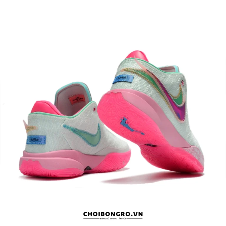 Nike
  Lebron 20 ‘Time Machine’ DJ5422-300 Replica - Ghi hồng - Hình ảnh 4