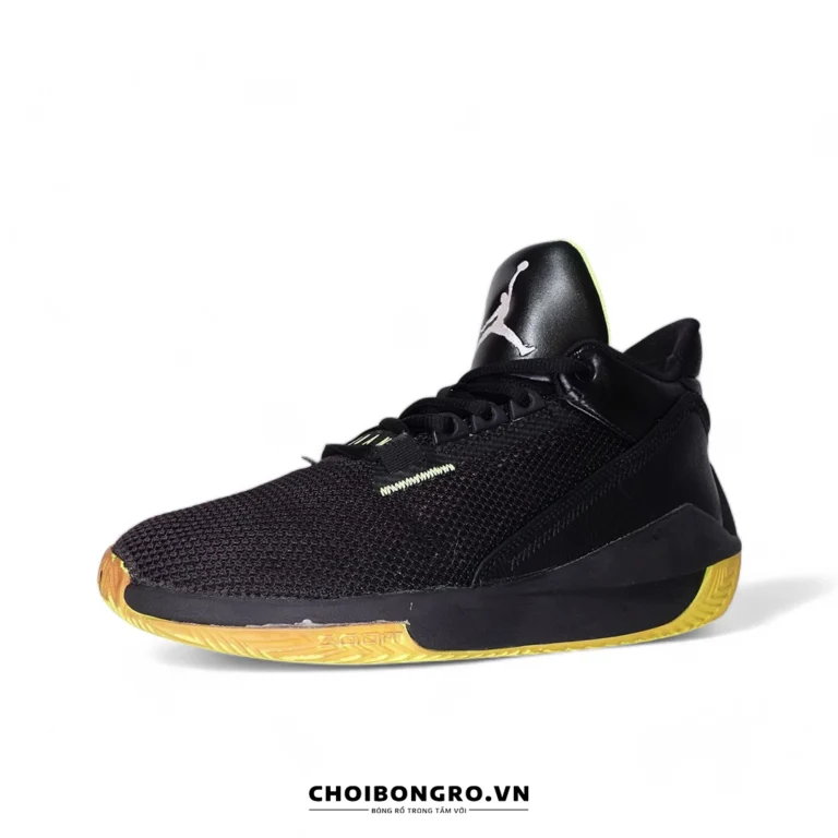 Giày bóng rổ cũ chính hãng Air Jordan 2×3
 PF
  BlackGreen BQ8738-017  - Hình ảnh 2