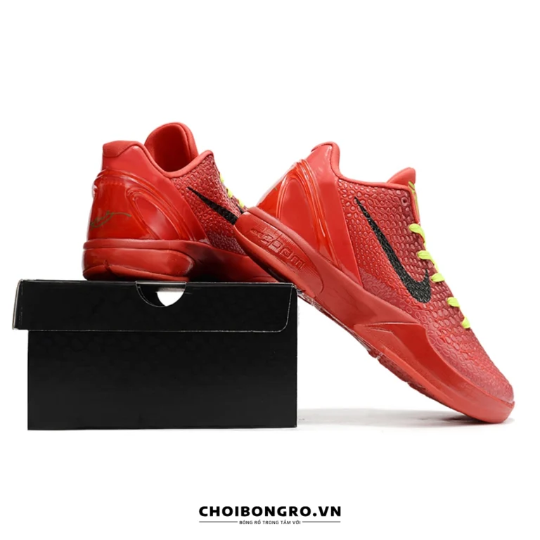 Nike Kobe 6 Protro ‘Reverse Grinch’ FV4921-600 Replica - Hình ảnh 6