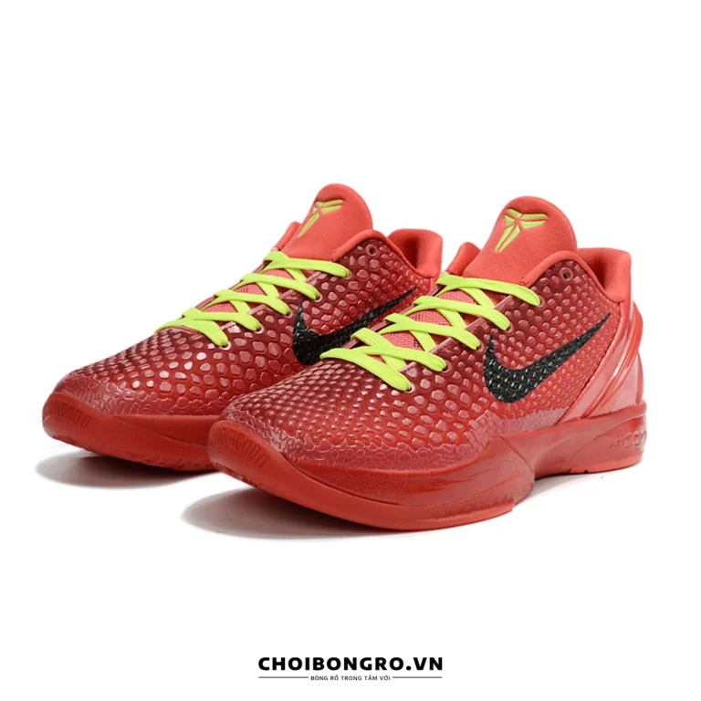 Nike Kobe 6 Protro ‘Reverse Grinch’ FV4921-600 Replica - Hình ảnh 3