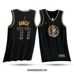 Áo bóng rổ Swingman Luka Doncic - Dallas Mavericks - Golden Version