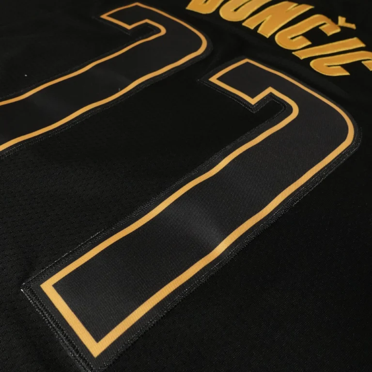 Áo bóng rổ Swingman Luka Doncic - Dallas Mavericks - Golden Version - Hình ảnh 6