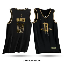 Áo bóng rổ Swingman James Harden - Houston Rockets - Golden Version