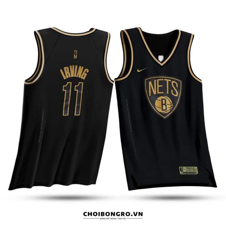 Áo bóng rổ Swingman Kyrie Irving - Brooklyn Nets - Golden Version