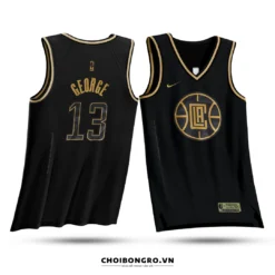 Áo bóng rổ Swingman Paul George - Los Angeles Clippers - Golden Version