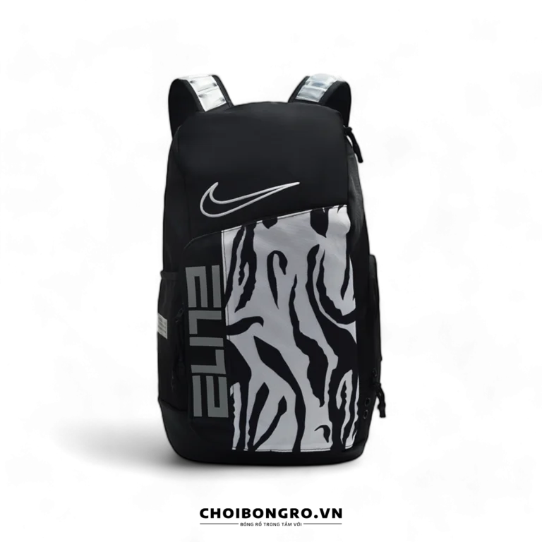 Balo bóng rổ replica Nike Air
 Hoops Elite BA6164
   - Zebra đen