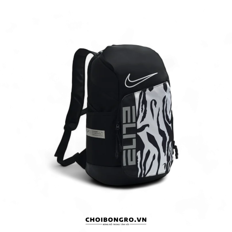 Balo bóng rổ replica Nike Air
 Hoops Elite BA6164
   - Zebra đen - Hình ảnh 3