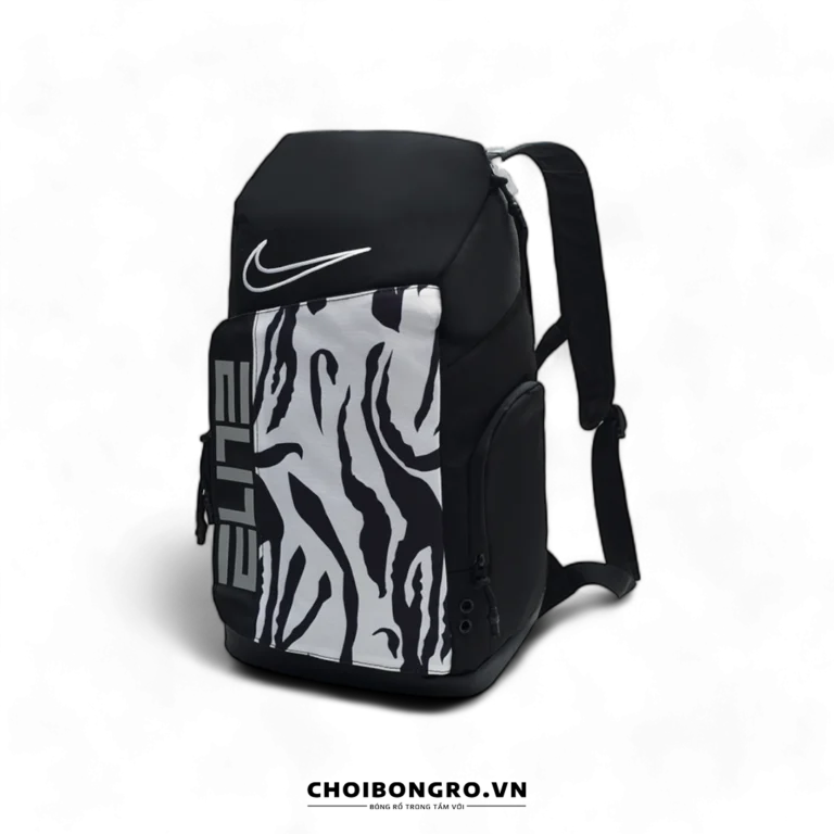 Balo bóng rổ replica Nike Air
 Hoops Elite BA6164
   - Zebra đen - Hình ảnh 2