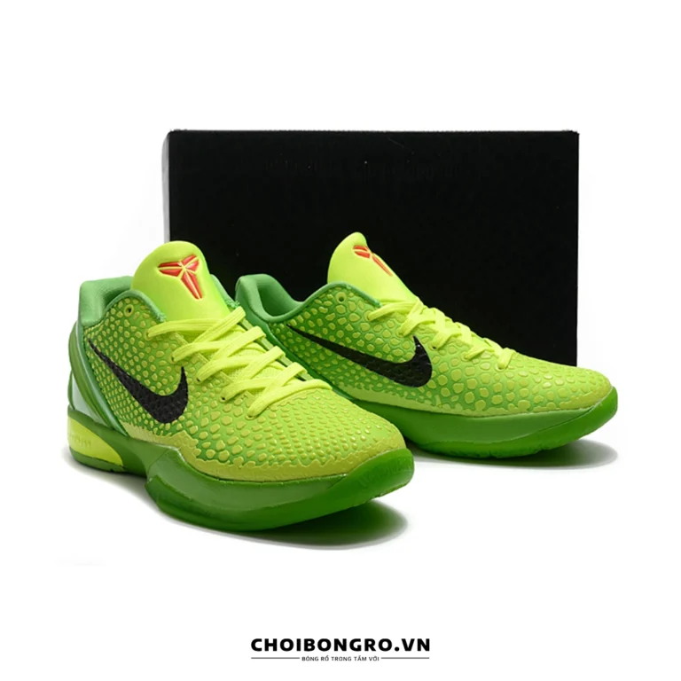 Nike Kobe 6 Protro ‘Grinch’ CW2190-300 Replica - Hình ảnh 6