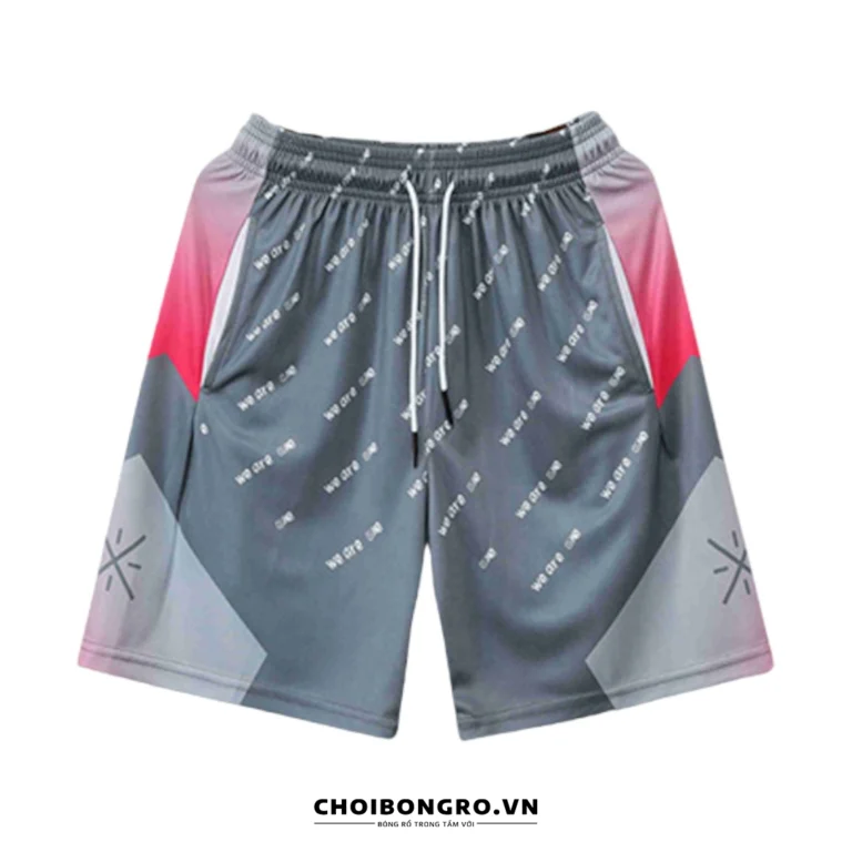 Quần
  Shorts bóng rổ 7033 - We are one ghi